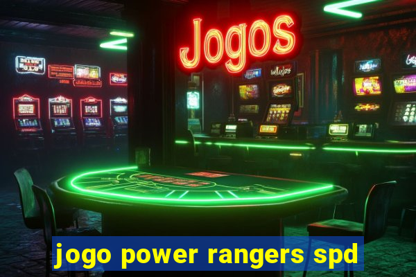 jogo power rangers spd